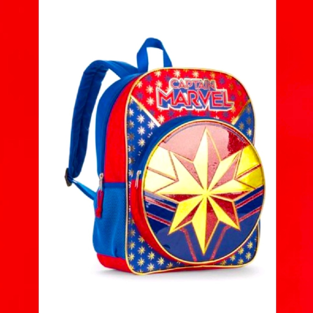 Captain Marvel Large Backpack - Picture 7 of 7